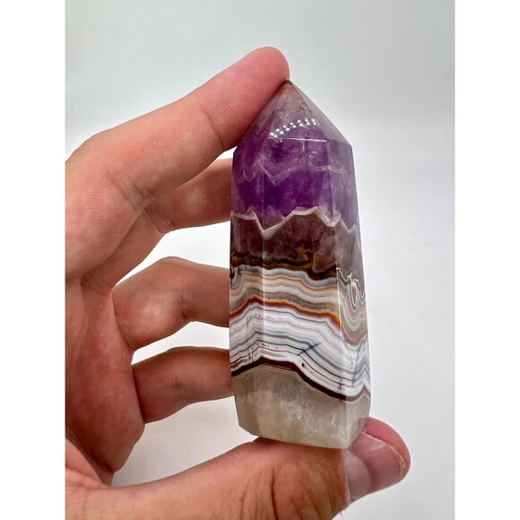Super Seven Tower - Super 7 Crystal Point - Rare Crystal - Crystal Healing - Picture 3 of 4